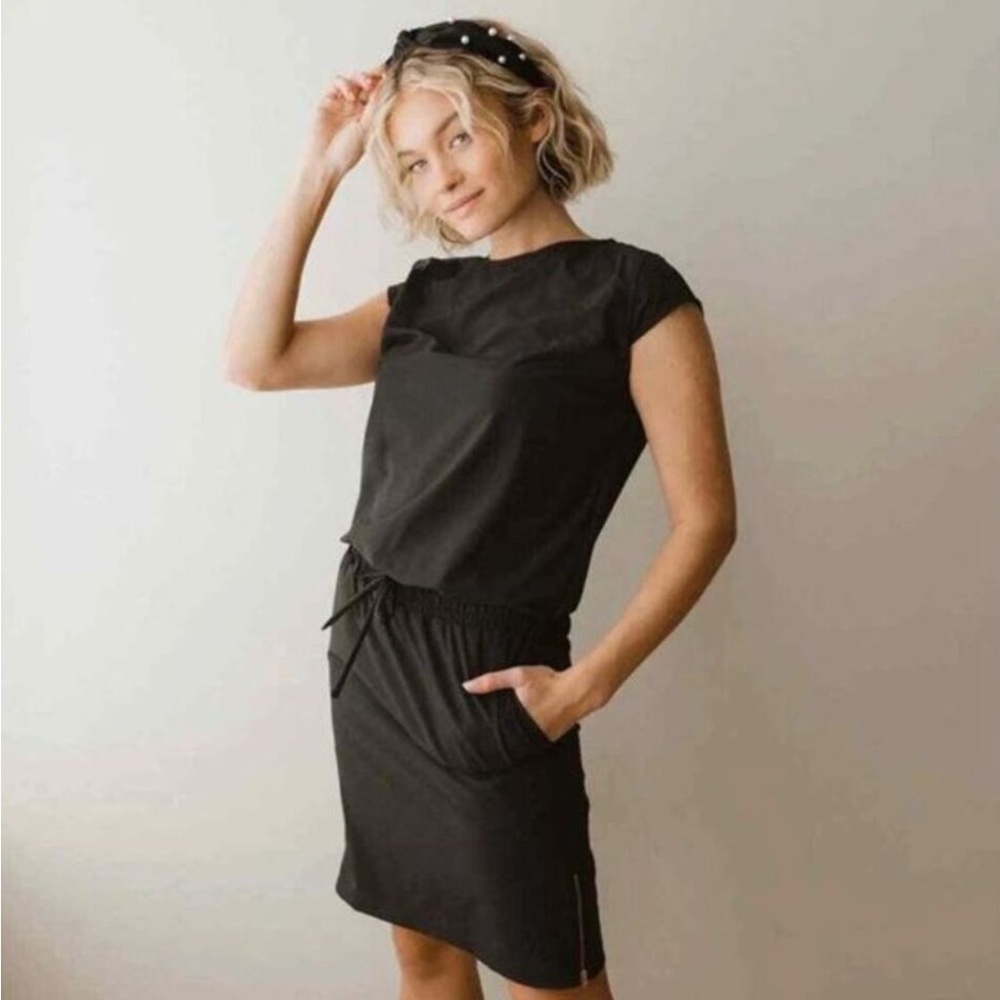Albion Fit Black Going Places Dress